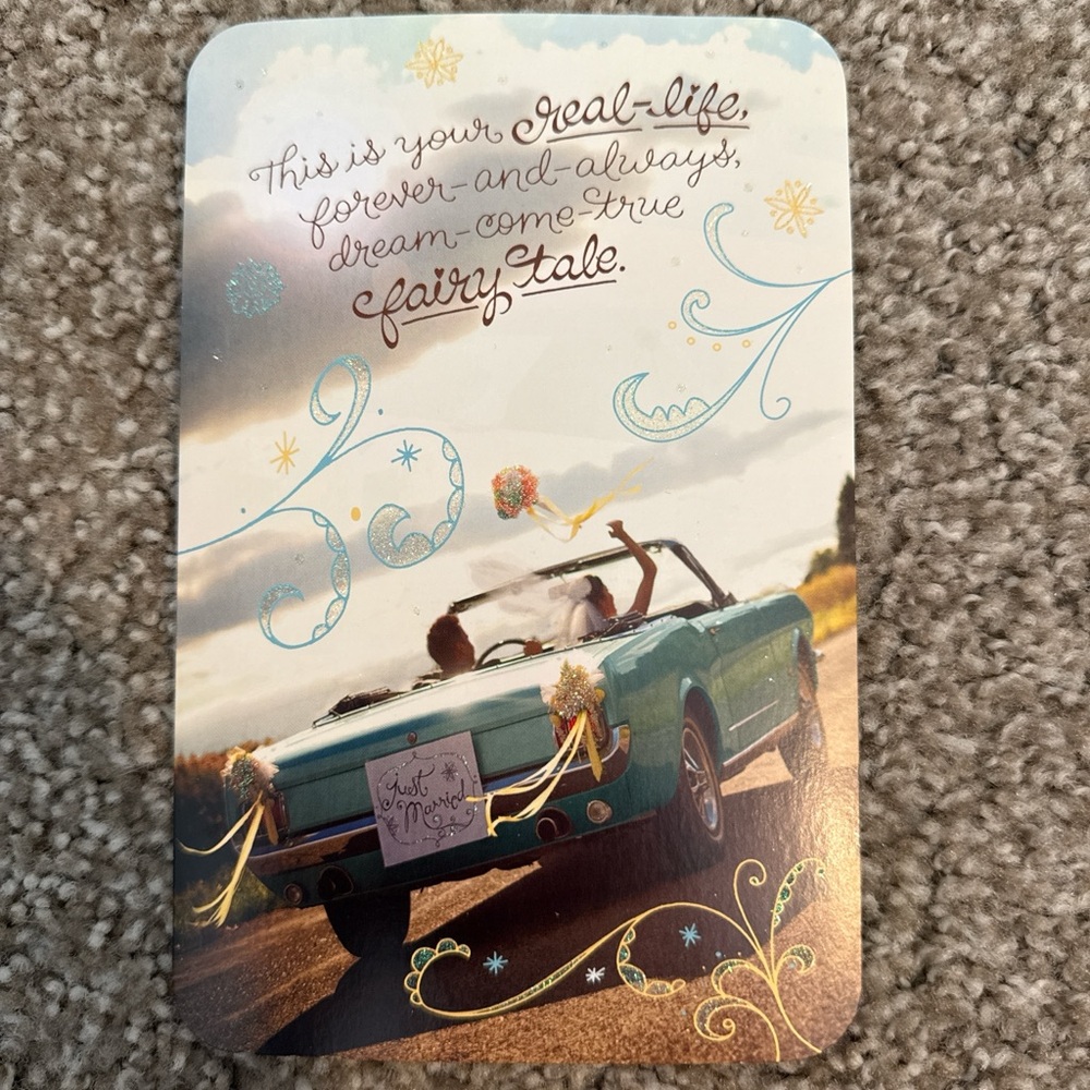 Taylor Swift rare American Greetings card #277 MUSIC DOESN’T WORK